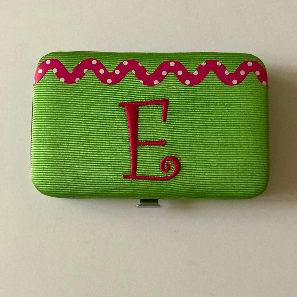 Mainstreet Collection Monogramed E Wallet
